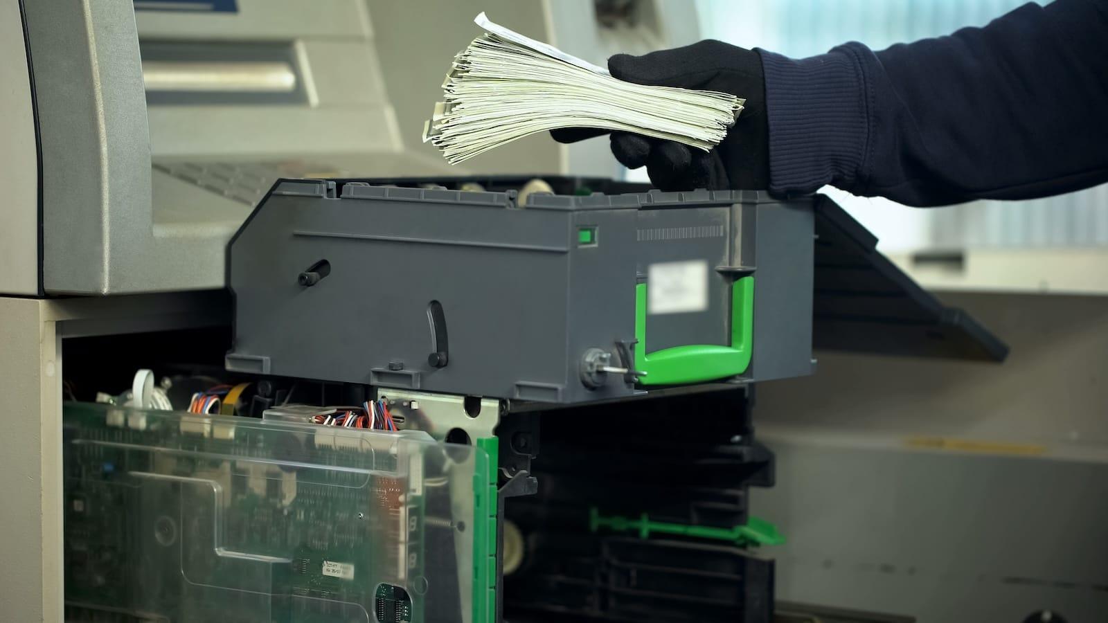 Cash handling operations with tamper-evident security seals for transit and vault applications
