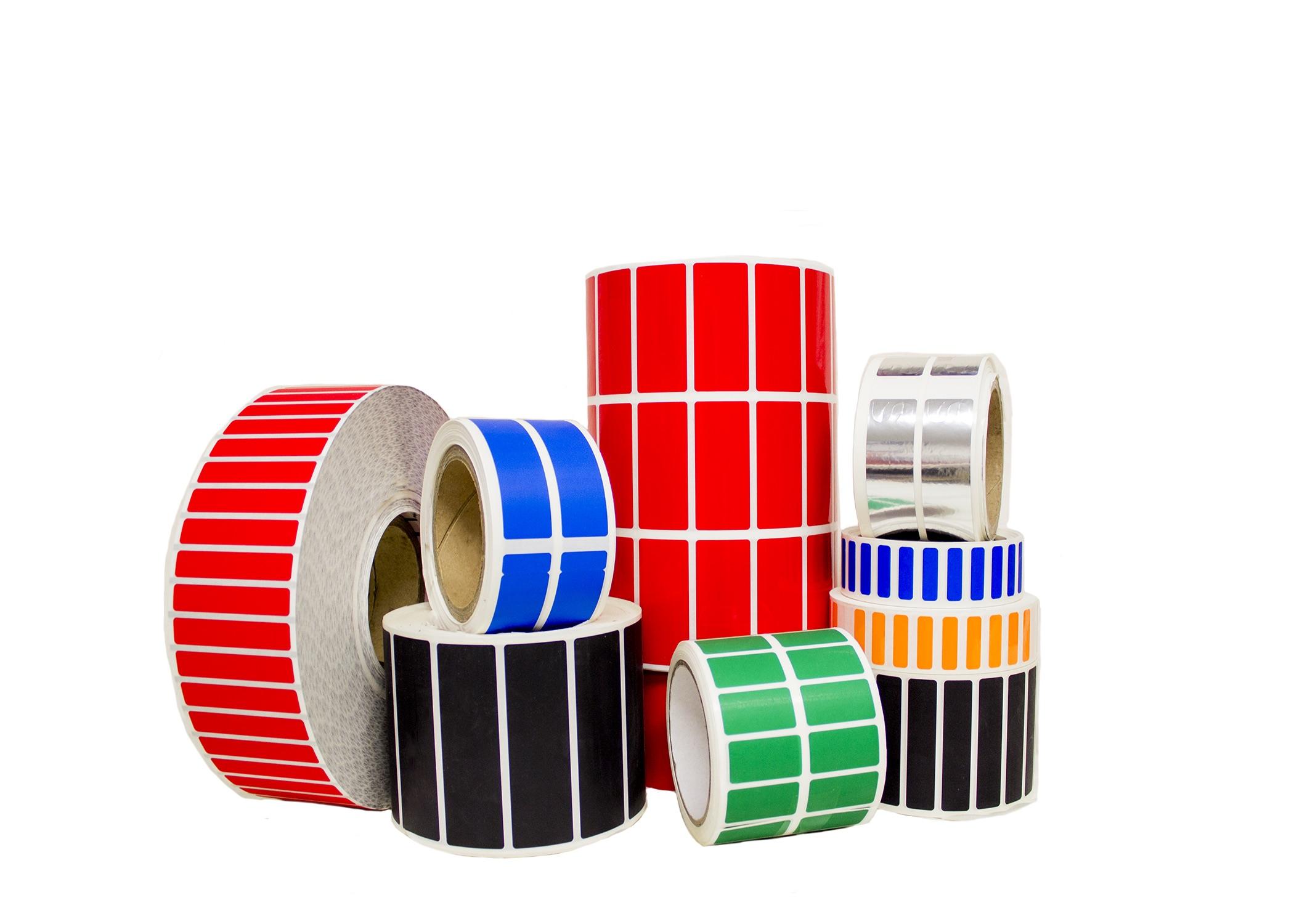 Assortment of printed tamper-evident security labels